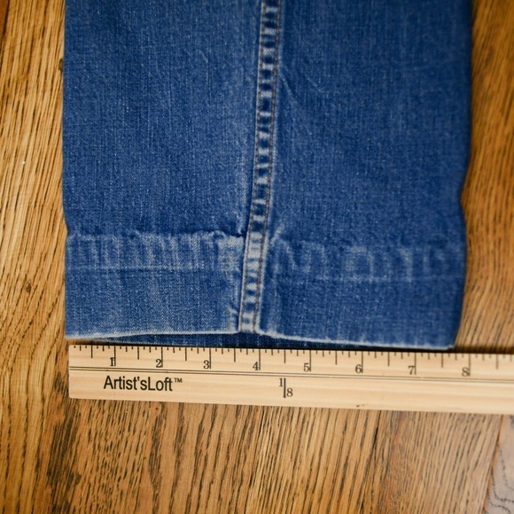 Vintage 70s Levi's Strauss & Co Sierra Humps & Saddlery High Rise Jeans 23 - Picture 16 of 16